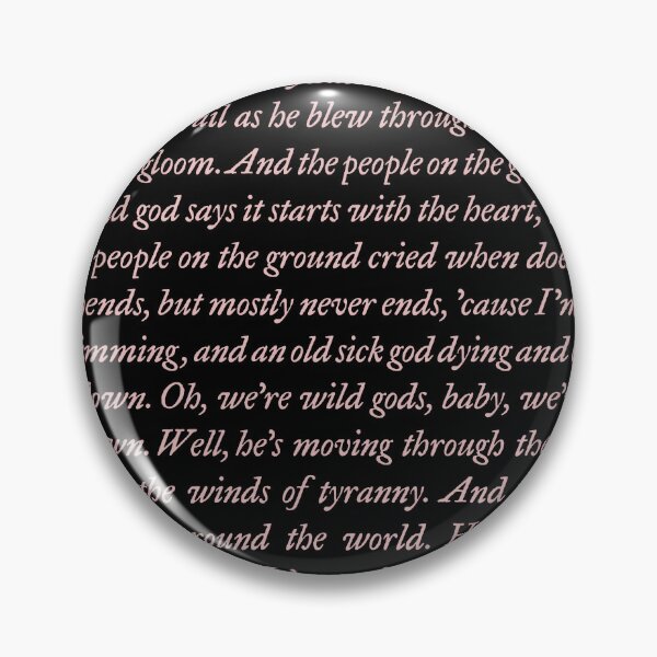 Item preview, Wild God - Nick Cave & The Bad Seeds (lyrics) v.5 designed and sold by x1brett.
