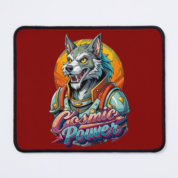 Item preview, cosmic wolf designed and sold by Arextr.