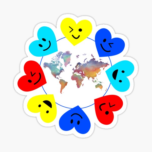 Item preview, World Full of Hearts designed and sold by Srngl.