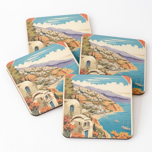 Item preview, Cholargo Greece Vintage Travel Tourism  designed and sold by TravelersGems.