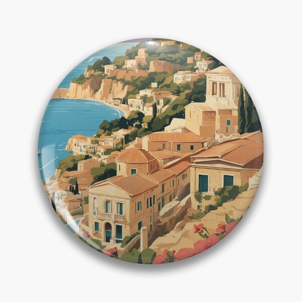Item preview, Corfu Greece Vintage Travel Tourism  designed and sold by TravelersGems.