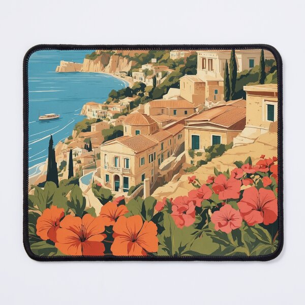 Item preview, Corfu Greece Vintage Travel Tourism  designed and sold by TravelersGems.