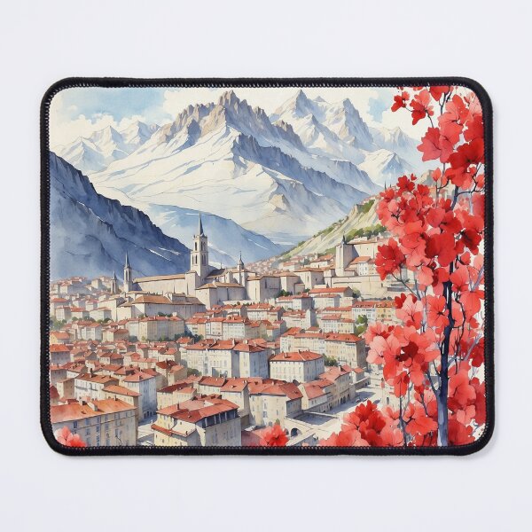 Item preview, Grenoble France Vintage Travel Tourism  designed and sold by TravelersGems.