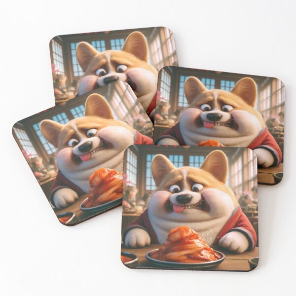 Item preview, Shiba Inu enjoys Korean kimchi designed and sold by Catsmoment.
