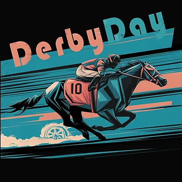 Artwork thumbnail, DERBY DAY- HORSE RACING by InNeRoDa