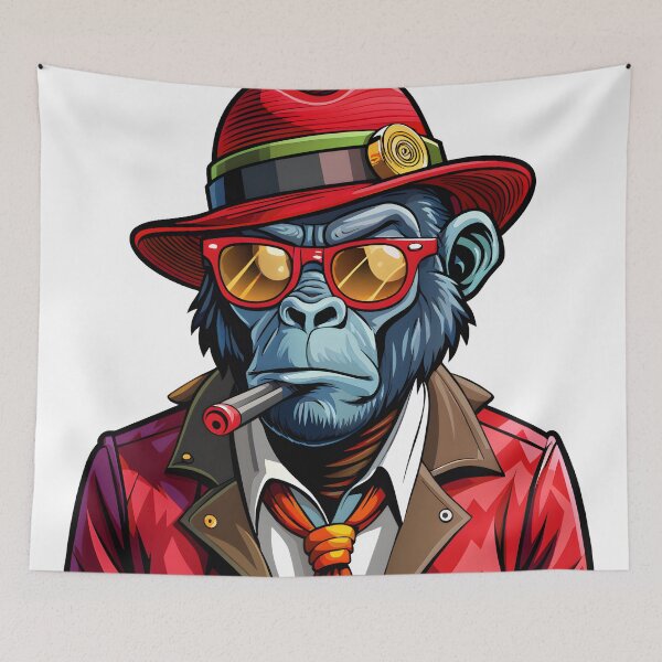 Item preview, crazy monkey designed and sold by Arextr.