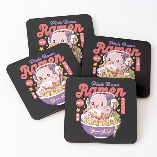 Item preview, Pink Bean Ramen Kawaii designed and sold by Lagelantee.