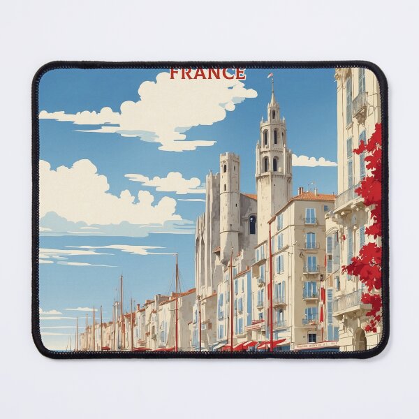 Item preview, La Rochelle France Vintage Travel Tourism  designed and sold by TravelersGems.