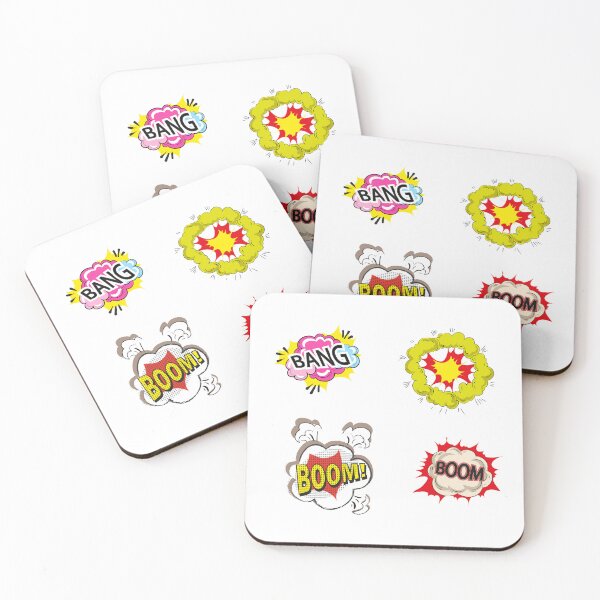 Item preview, onomatopoeia used in drawings designed and sold by huape.