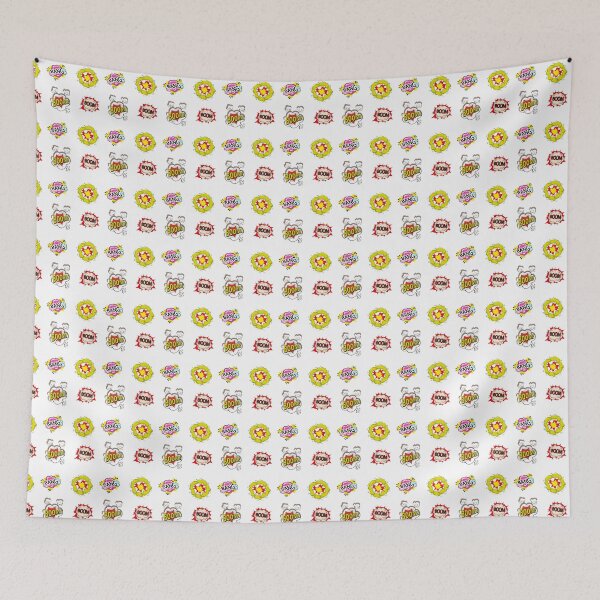 Item preview, onomatopoeia used in drawings designed and sold by huape.
