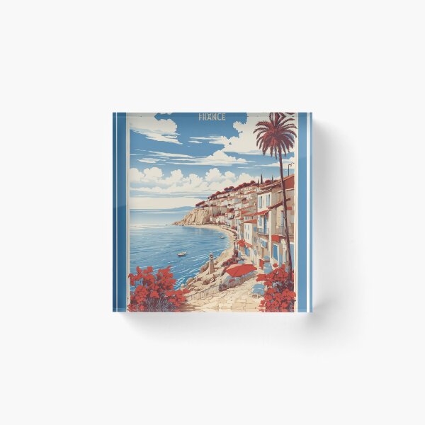 Item preview, La Seyne sur Mer France Vintage Travel Tourism  designed and sold by TravelersGems.