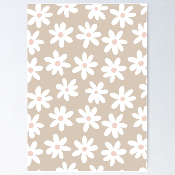 Item preview, Sweet daisy seamless pattern designed and sold by pinkyfish1010.