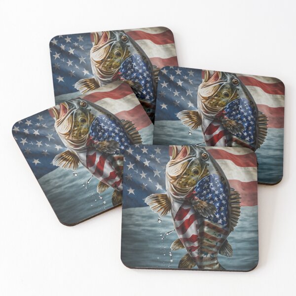 Item preview, twist on the classic American flag designed and sold by Emmamago.