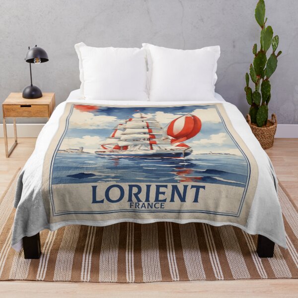 Item preview, Lorient France Vintage Travel Tourism  designed and sold by TravelersGems.