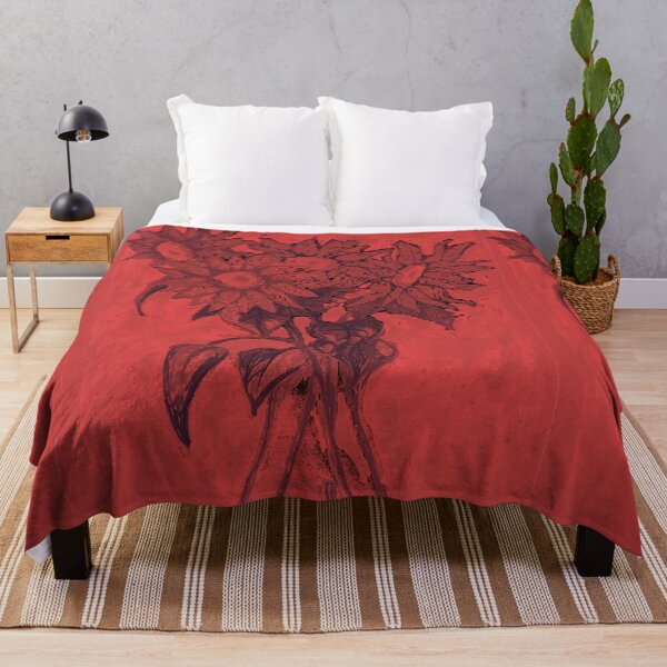 Item preview, Red Flowers In Vase designed and sold by Fransyn.