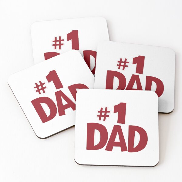 Item preview, #1 Dad Father's Day Art: Celebrating Fatherhood with Vibrant Typography designed and sold by HahaHandlesHub.