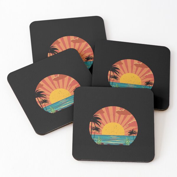 Item preview, Vintage sunset ocean designed and sold by Kaidynz.