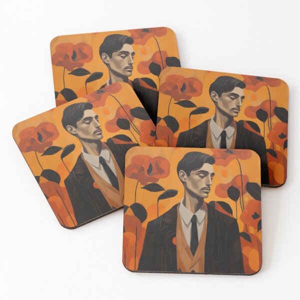 Item preview, Among Poppies: A Portrait in Orange designed and sold by PixelPack Design.