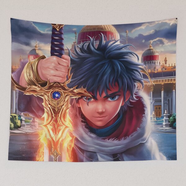 Item preview,  A Young Brave Warrior Anime designed and sold by KevinArtistQ1.