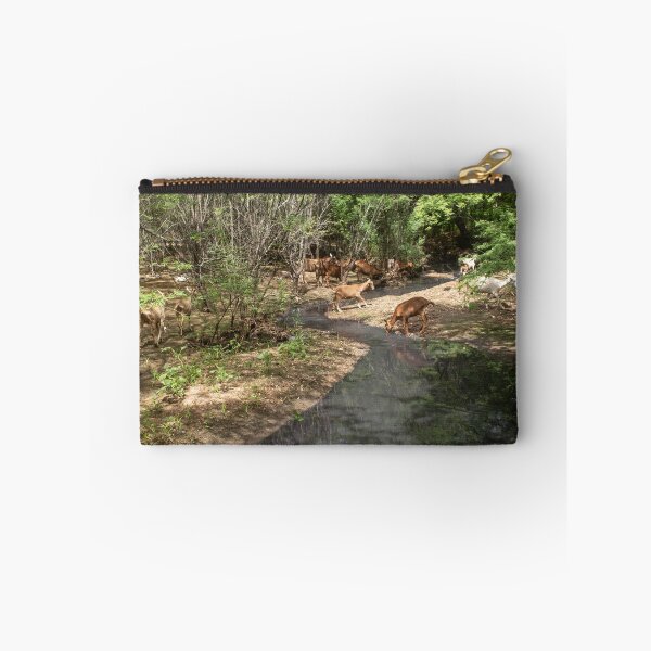 Item preview, Some goats drinking water in the river part 3 designed and sold by felipequeiroz.