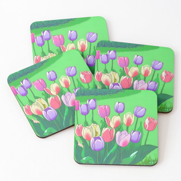 Item preview, Tulips Flowers designed and sold by KINGSMILESTORE.