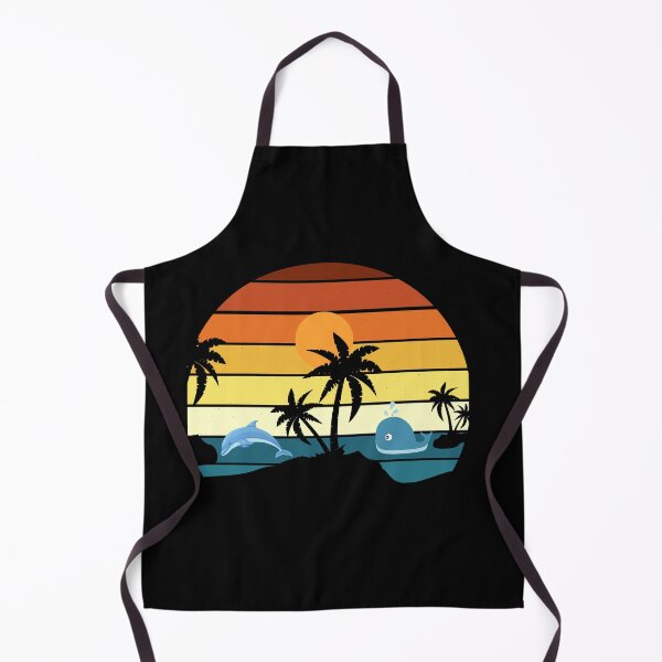 Item preview, Vintage Retro Sunset with Dolphins designed and sold by Kaidynz.