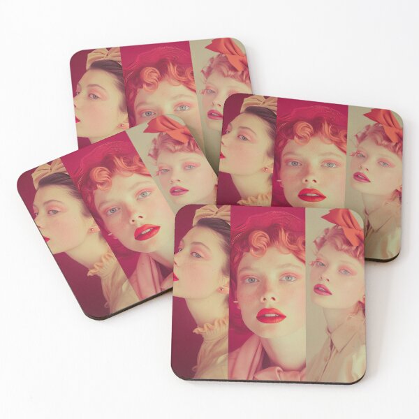 Item preview, Vintage-Inspired Red Lipstick Fashion Photography designed and sold by Retrocranio.
