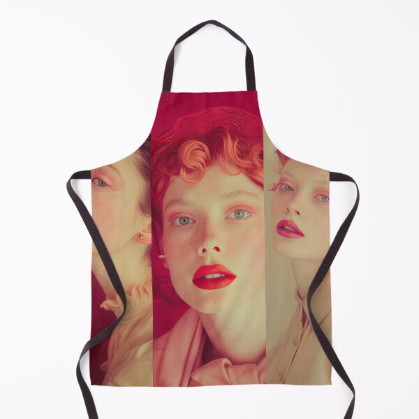 Item preview, Vintage-Inspired Red Lipstick Fashion Photography designed and sold by Retrocranio.