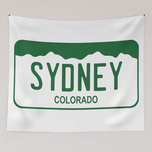 Item preview, Colorado License Plate - Sydney designed and sold by rracheell.