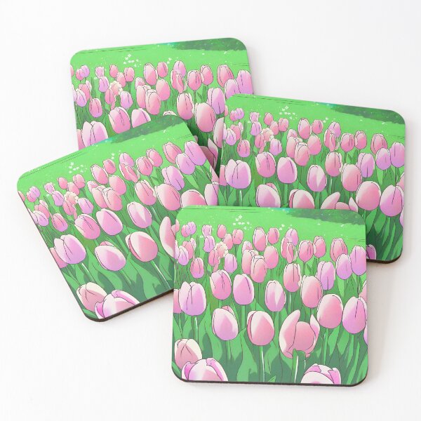 Item preview, Beautiful Tulips Flowers designed and sold by KINGSMILESTORE.