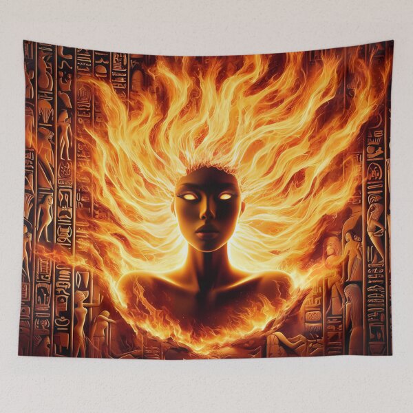 Item preview, Mystical Flames,artwork featuring intense flames designed and sold by aminz4.