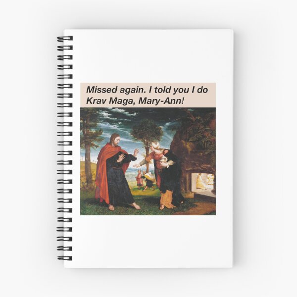 Item preview, I told you I do Krav Maga, Mary-Ann! designed and sold by Klassikal-Art.