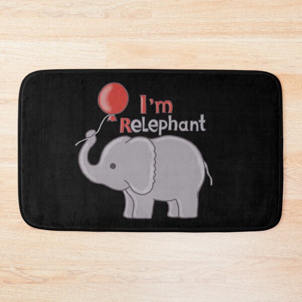 Item preview, I'm Relephant - Elephant with Red Baloon designed and sold by SeledineArt.