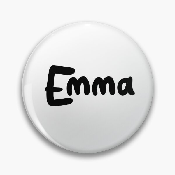 Item preview, typography "Emma" english name tag sticker  designed and sold by tonylau81.