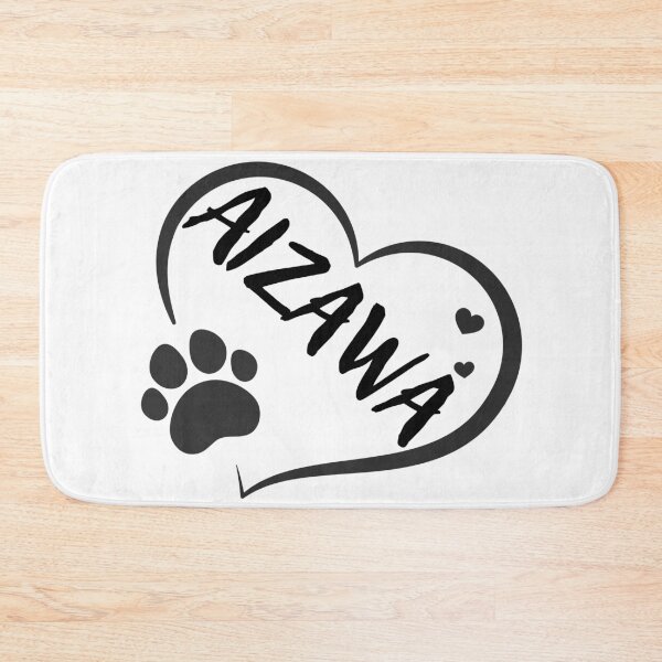 Item preview, Aizawa cat name in a heart with a paw, great gift for dog or cat owners designed and sold by OCS1337.