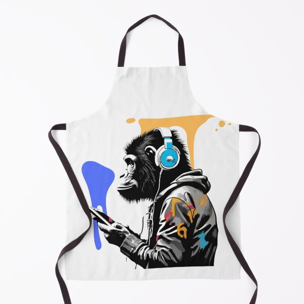 Item preview, music-loving ape designed and sold by mikoto-K09.