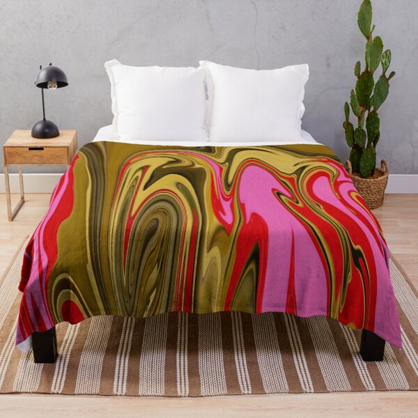 Item preview, yellows and pinks and red in an abstract mix designed and sold by felipequeiroz.