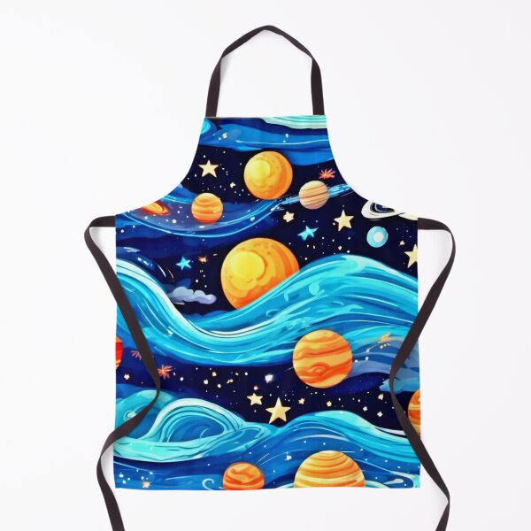 Item preview, Celestial Cartoons: High Waves and Starry Skies designed and sold by Health And Fitness Posts e-Store.