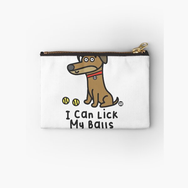 Item preview, WHADDUP DOG - I CAN LICK MY BALLS designed and sold by TODD GOLDMAN.