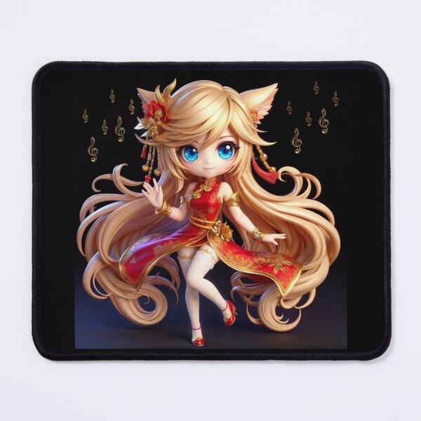 Item preview, Red Chibi Spirit Fox Haruka designed and sold by CHIBI_POPZ.