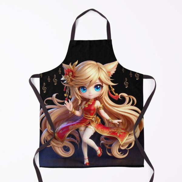 Item preview, Red Chibi Spirit Fox Haruka designed and sold by CHIBI_POPZ.