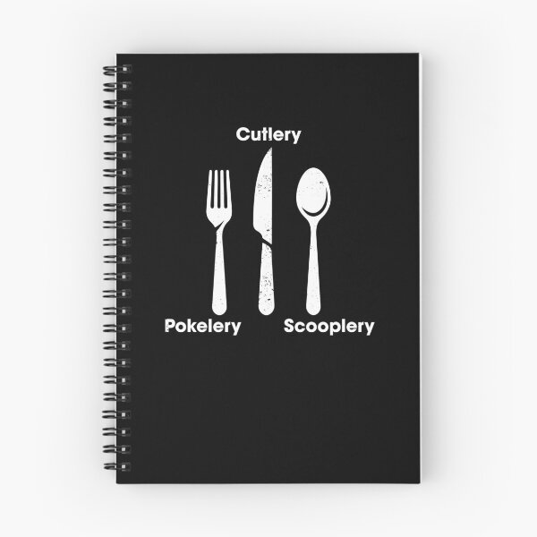 Item preview, Funny Kitchen Pokelery, Scooplery, Cutlery Utensils Meme designed and sold by elderberry.