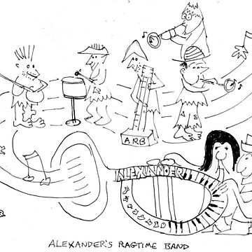 Artwork thumbnail, Alexander's Ragtime Band by fred rosenthal
