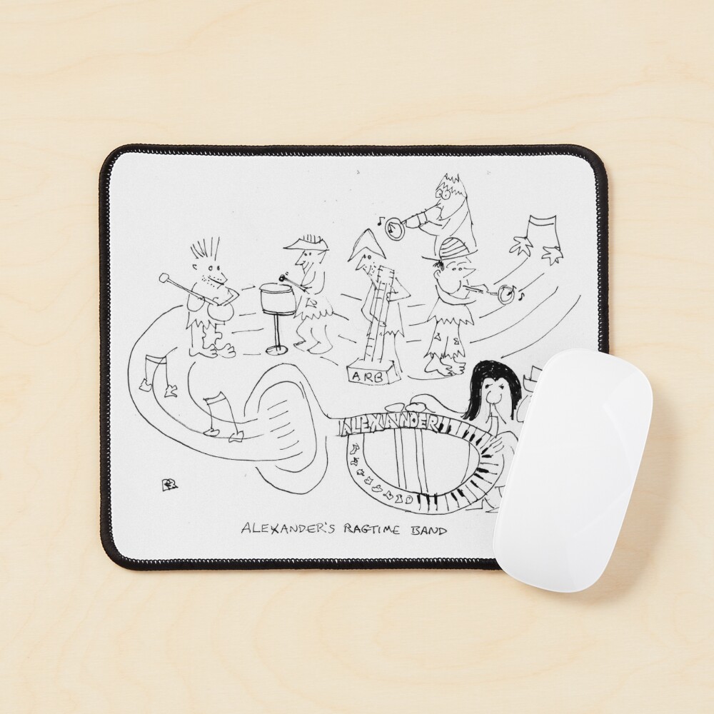 Item preview, Mouse Pad designed and sold by bromfieldpen.