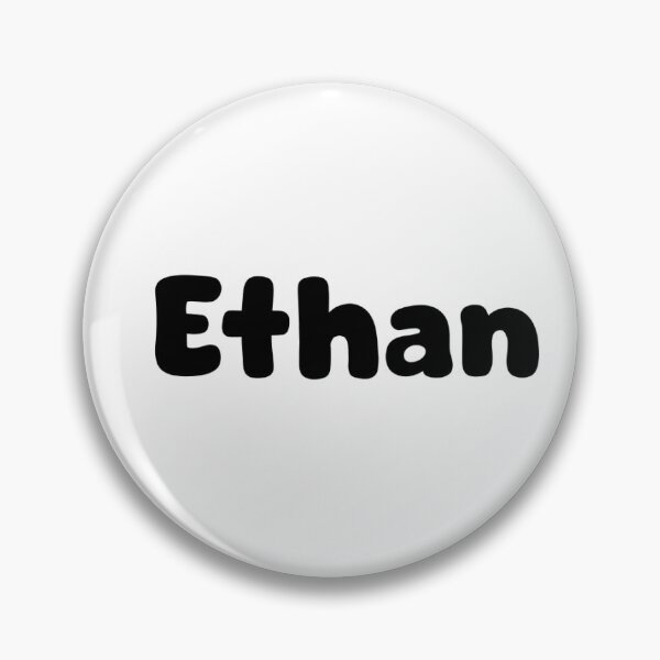 Item preview, typography "Ethan" english name tag sticker  designed and sold by tonylau81.