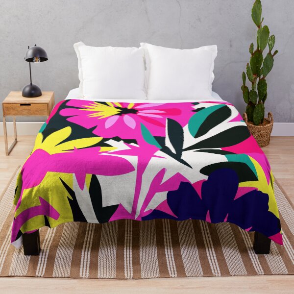 Item preview, Vintage Floral Pattern in Bold Colours designed and sold by SamJanner.