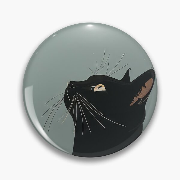 Item preview, Minimalist Black Cat Artwork designed and sold by Retrocranio.