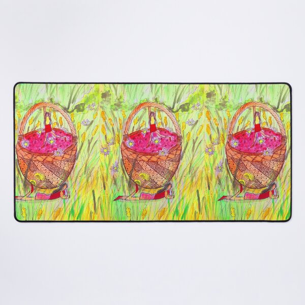Item preview, The Giant cherry basket in the field designed and sold by Kiruthikaarts.