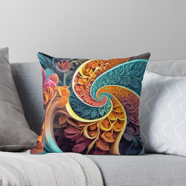 Item preview, Colorful Vibrant Spiral Fractal designed and sold by leftylee.