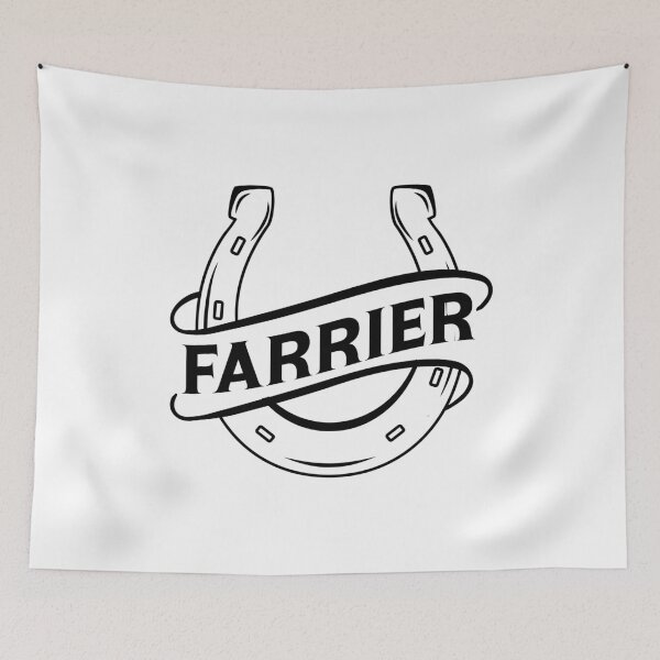 Item preview, Farrier Horse Shoe Metalsmith Horses Farriers designed and sold by tshirtconcepts.